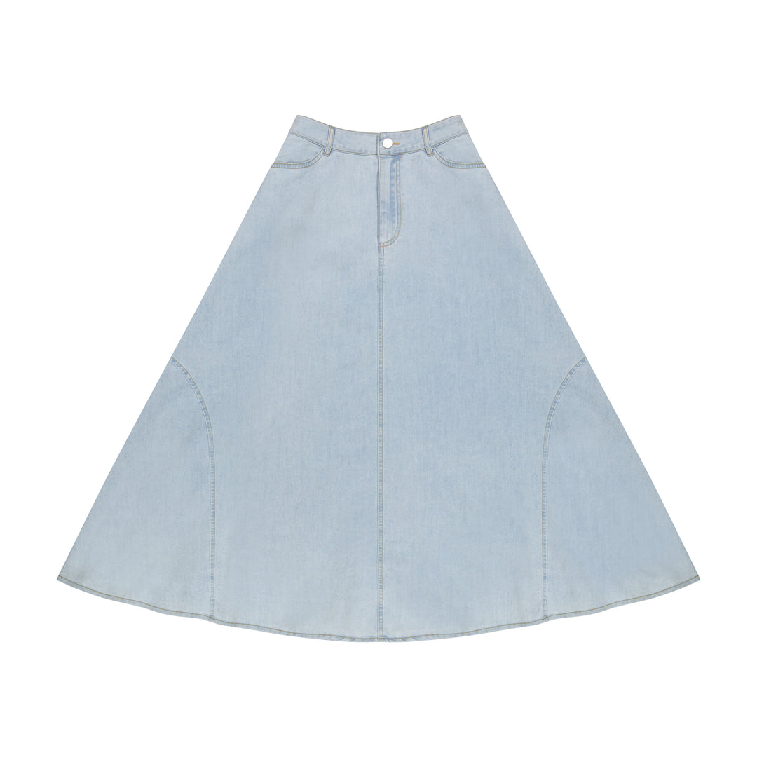 Skirt  - Light Denim Blue