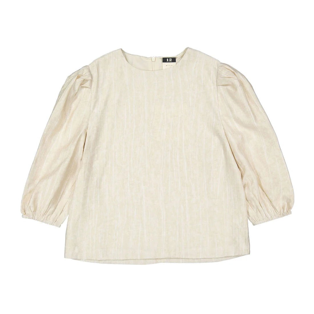 Apricot Blouse - Apricot - Posh New York