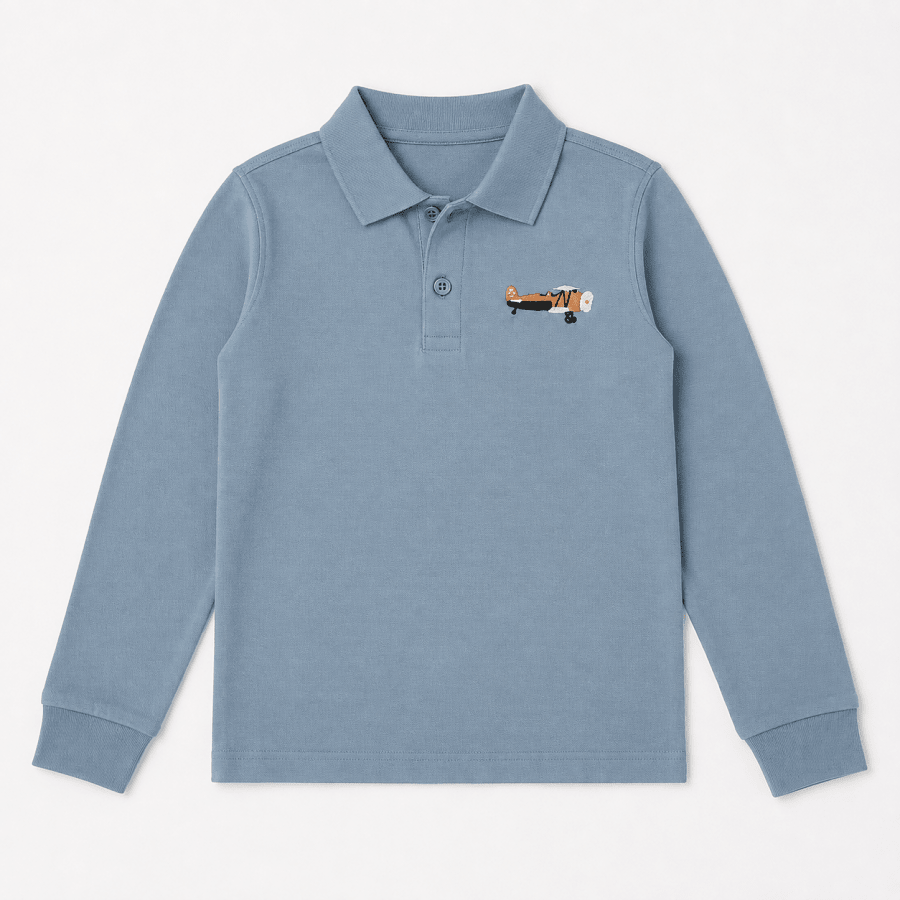 Arza Blue Polo - Posh New York