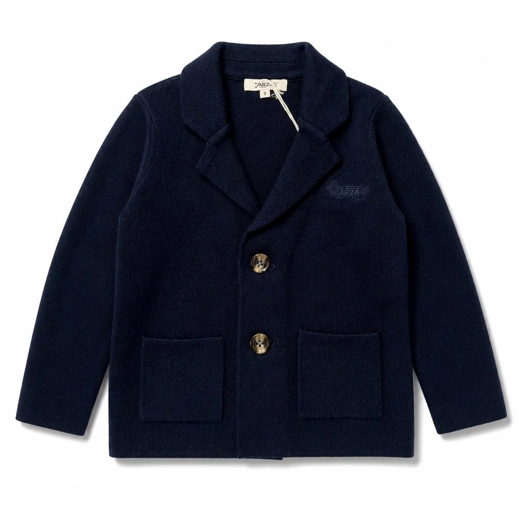 Arza Navy Knit Blazer - Posh New York