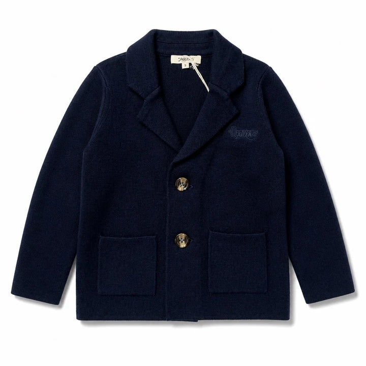 Arza Navy Knit Blazer - Posh New York