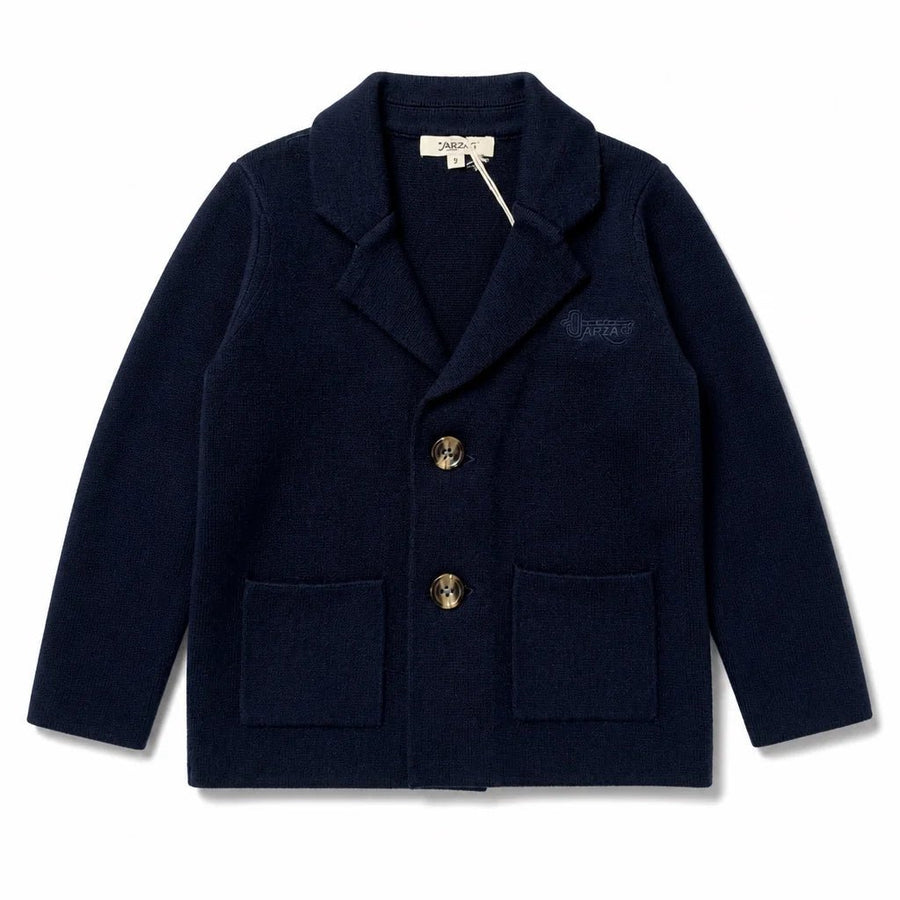 Arza Navy Knit Blazer - Posh New York