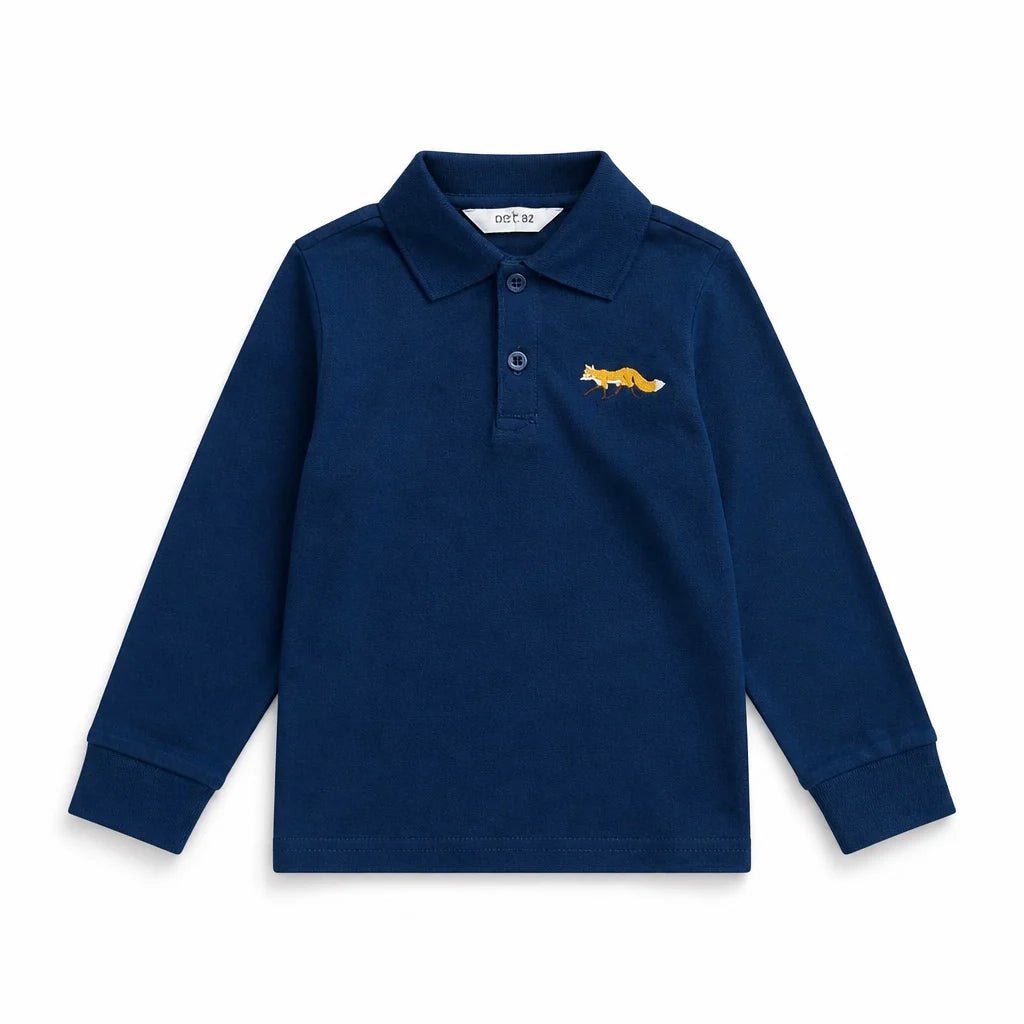 Arza Navy Polo - Posh New York