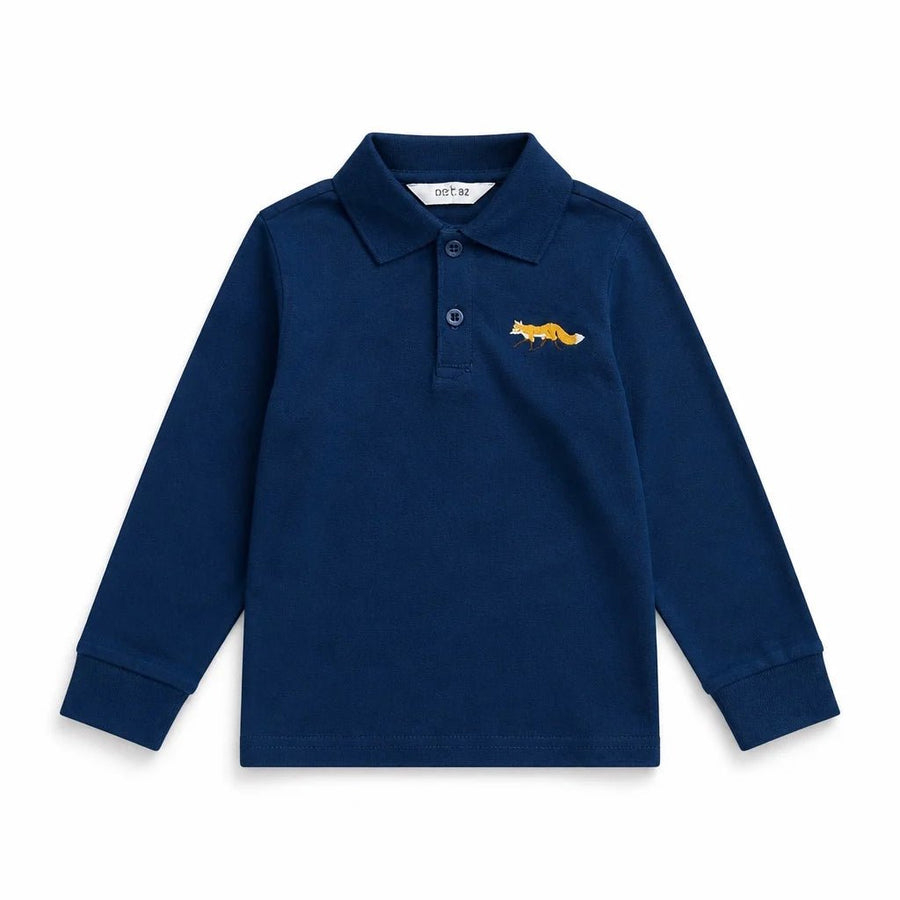 Arza Navy Polo - Posh New York