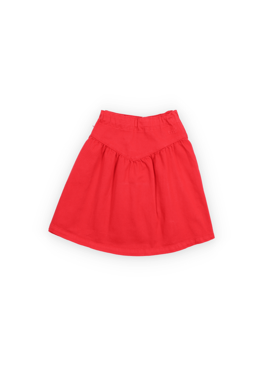 Bellis Tulip Red Skirt - Tulip Red - Posh New York