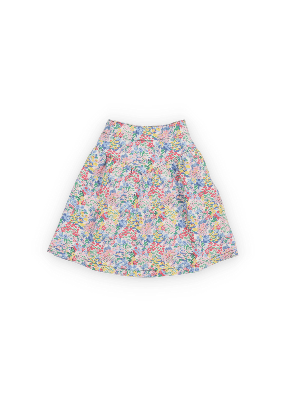 Bellis Verbena Print Skirt - Verbena Print - Posh New York