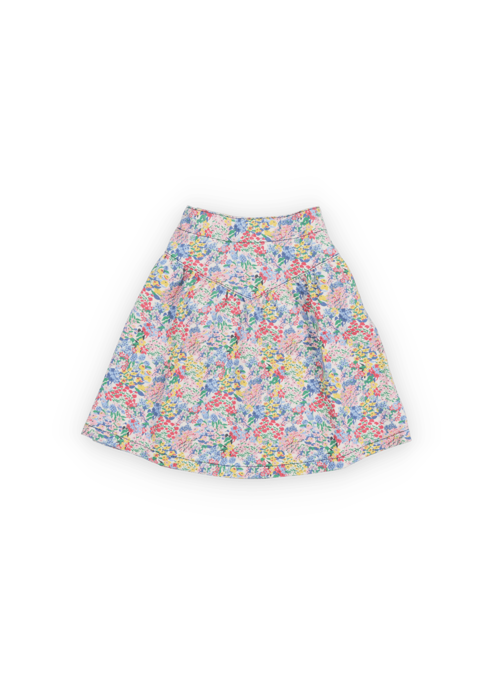 Bellis Verbena Print Skirt - Verbena Print - Posh New York