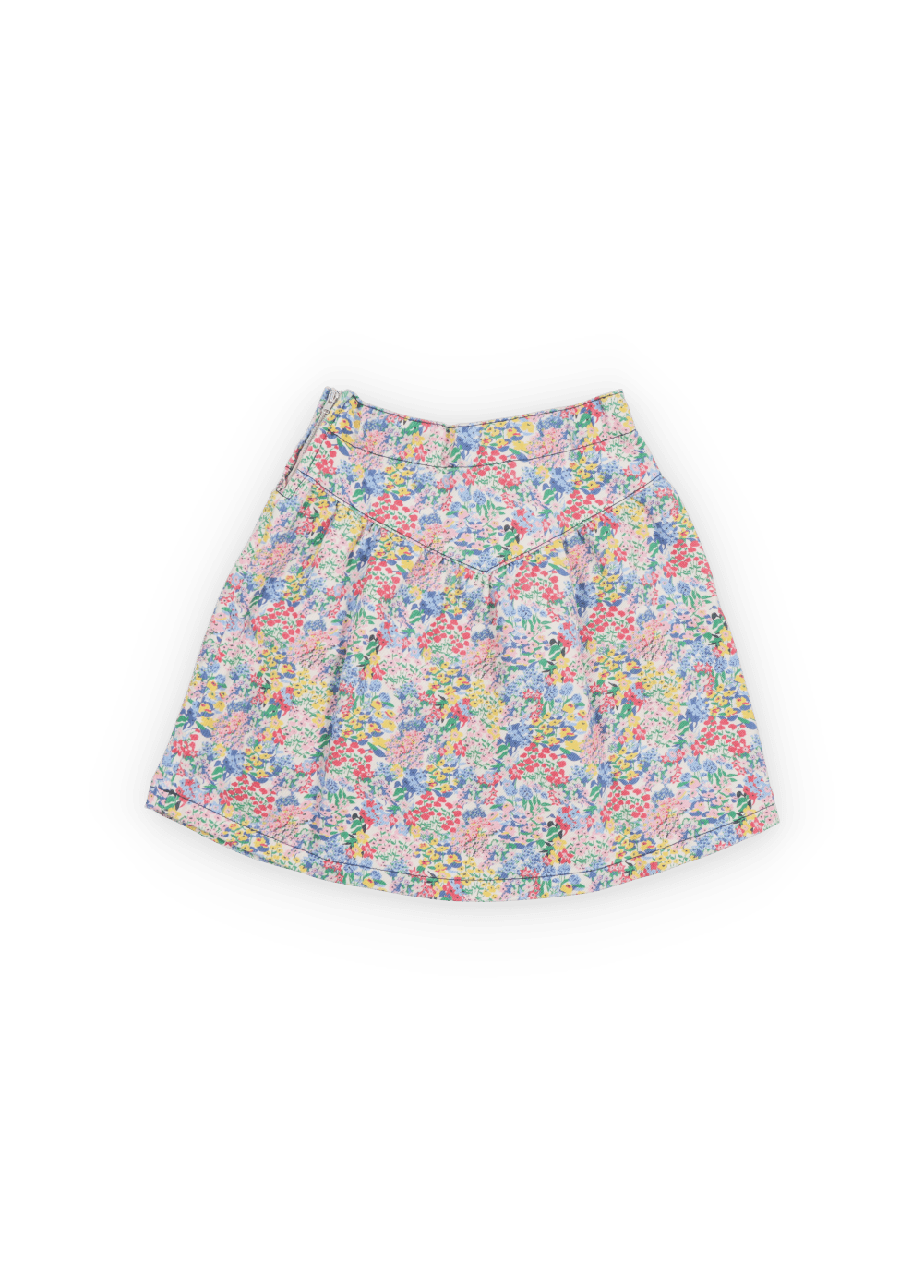 Bellis Verbena Print Skirt - Verbena Print - Posh New York