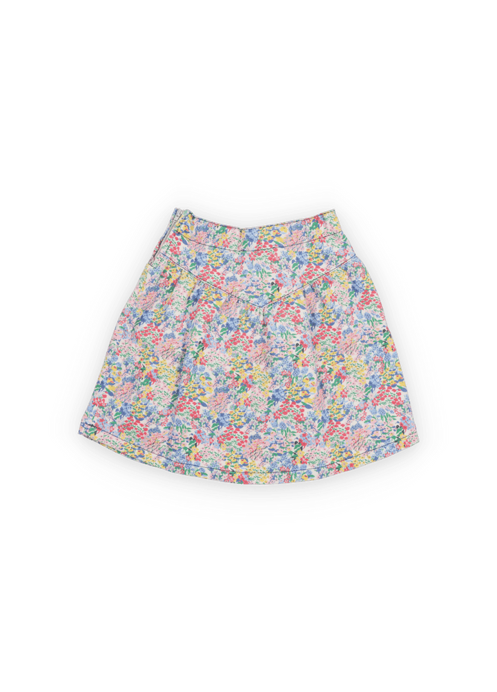 Bellis Verbena Print Skirt - Verbena Print - Posh New York