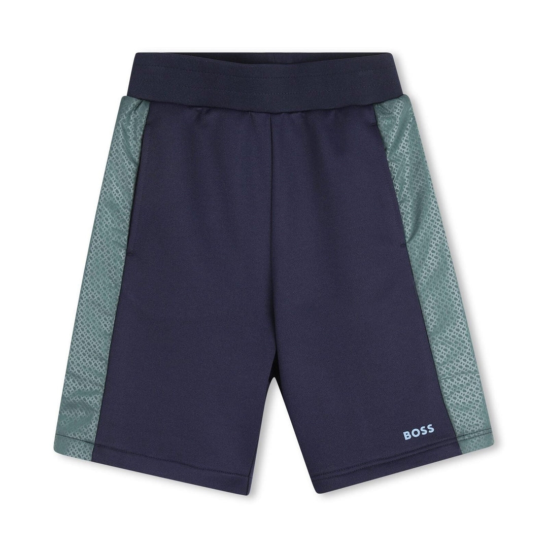 Bermuda Shorts In French Terry - 849 Navy - Posh New York