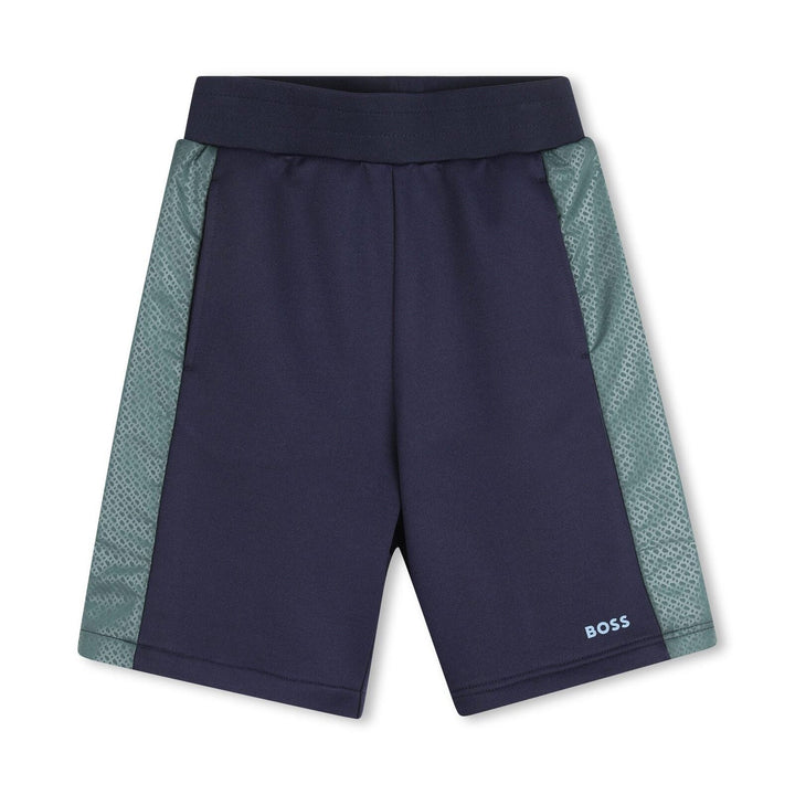 Bermuda Shorts In French Terry - 849 Navy - Posh New York