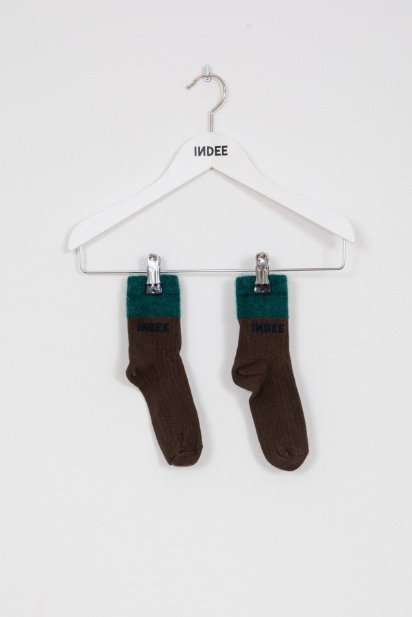 BI-COLOUR SOCKS W/LOGO - Posh New York