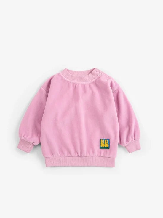 Booo Bo Choses Tag velvet sweatshirt - Posh New York
