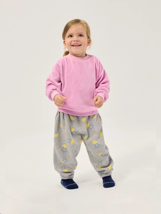 Booo Bo Choses Tag velvet sweatshirt - Posh New York