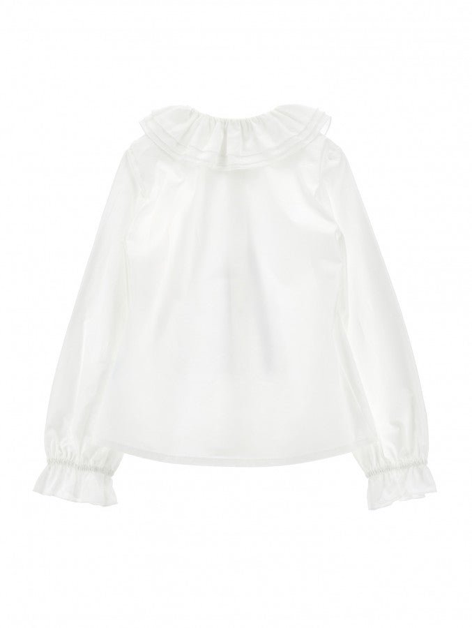 BUTTON UP SHIRT WITH LOGO RIBBON TIE - Posh New York