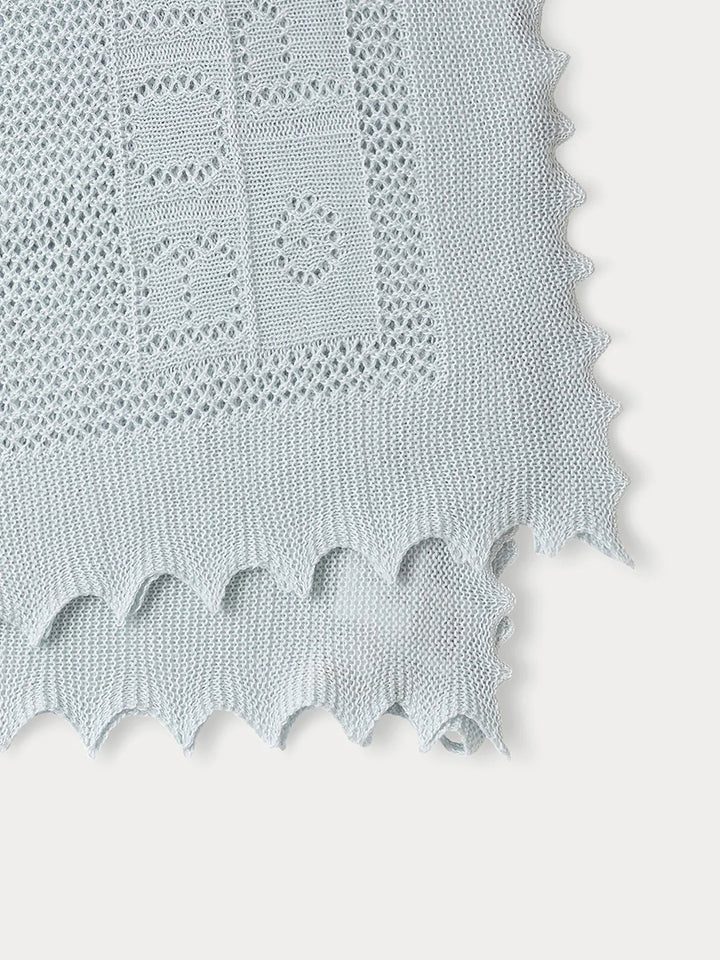 CHALE BLEU BLANKET - Posh New York