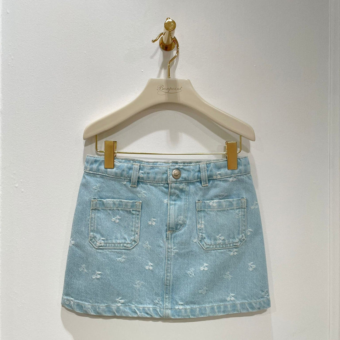 Cherry Jean Skirt - Denim Imp Ciel 610 - Posh New York