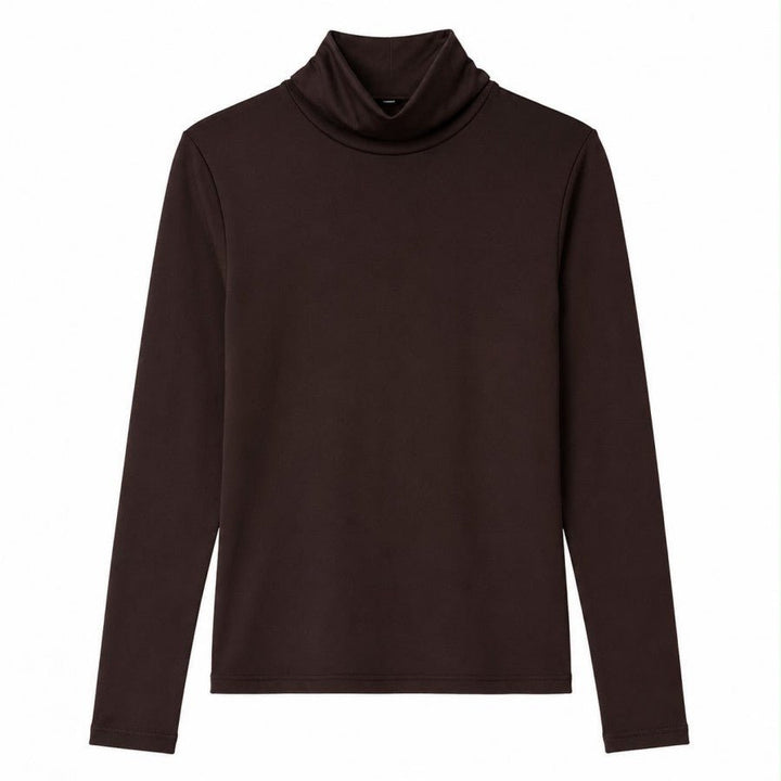 Chocolate Turtleneck - Posh New York