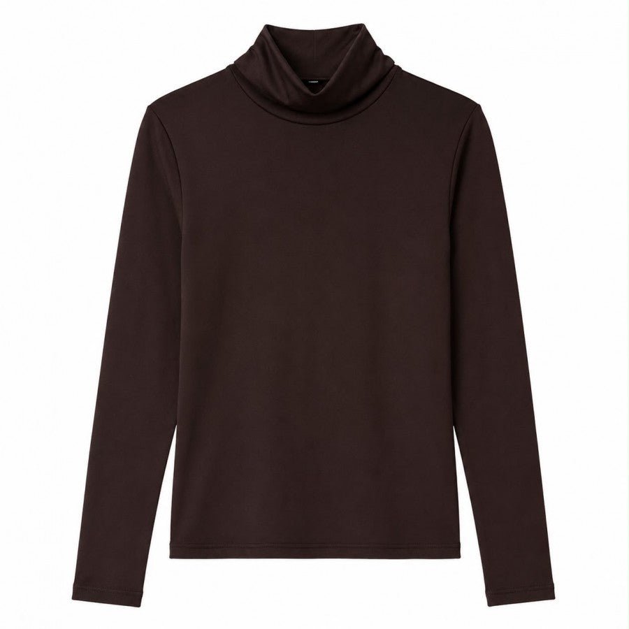 Chocolate Turtleneck - Posh New York