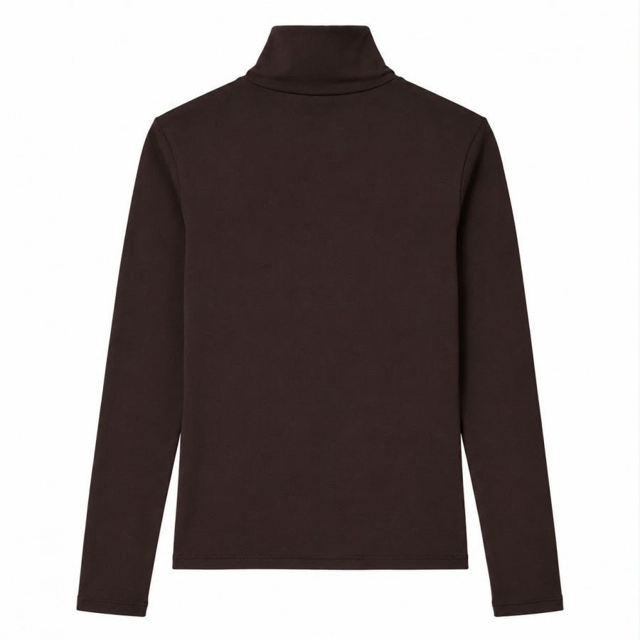 Chocolate Turtleneck - Posh New York