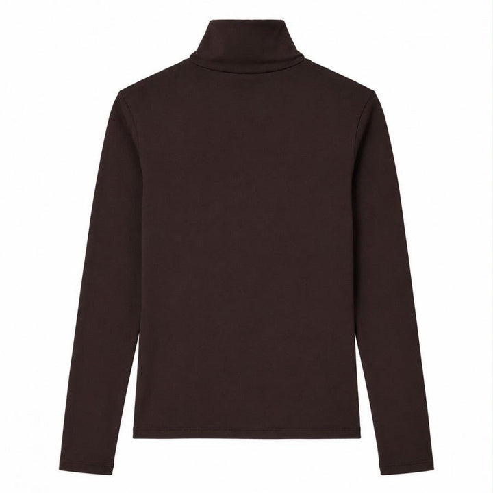 Chocolate Turtleneck - Posh New York