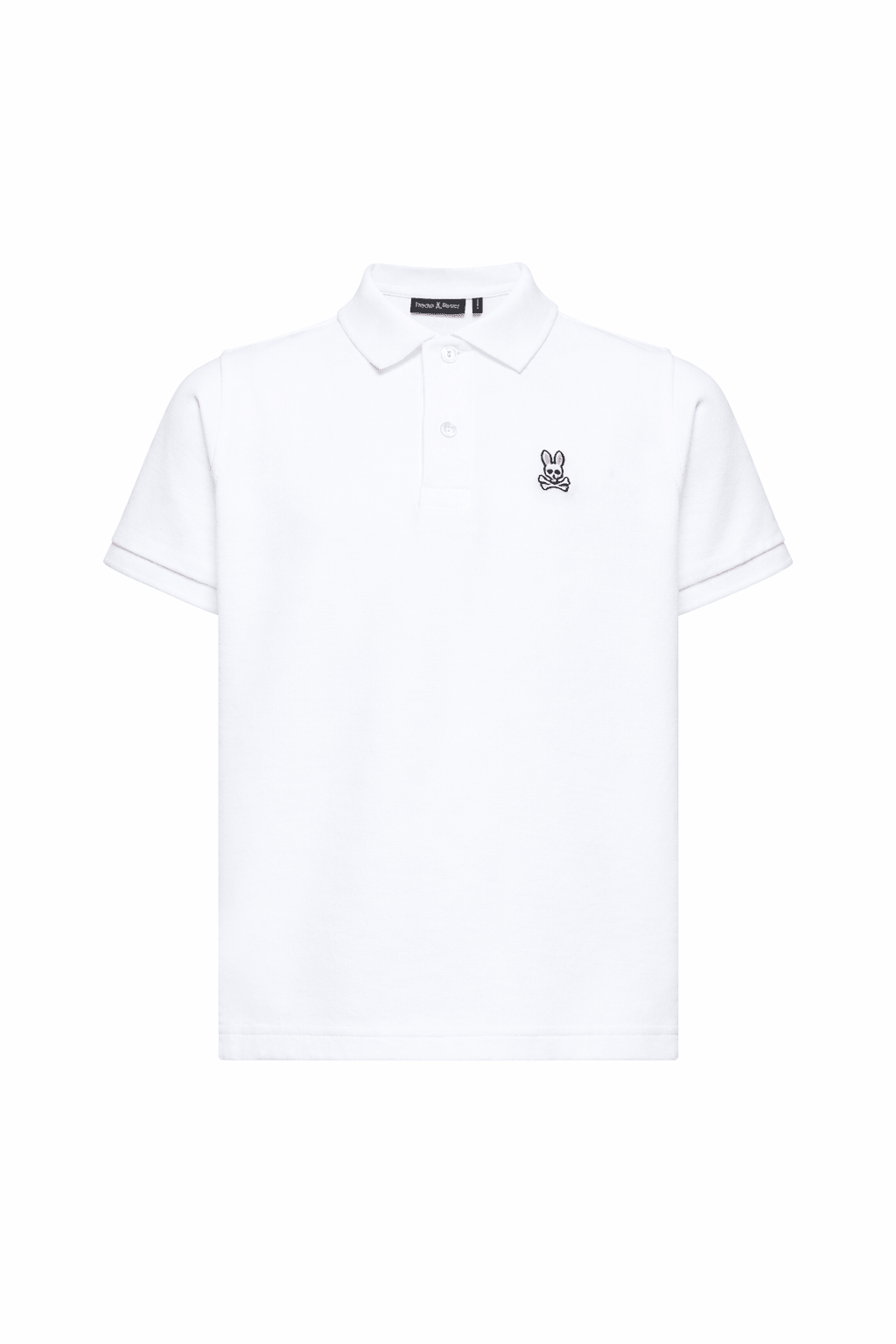 Classic Black Polo - White - Posh New York