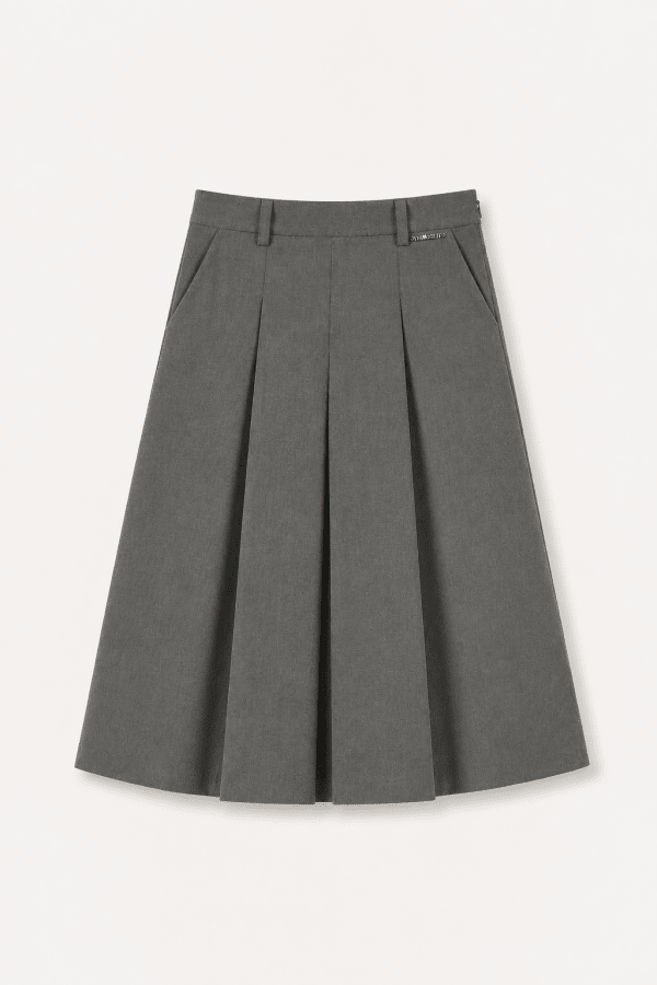 CON PIEGHE LONG SKIRT - Posh New York