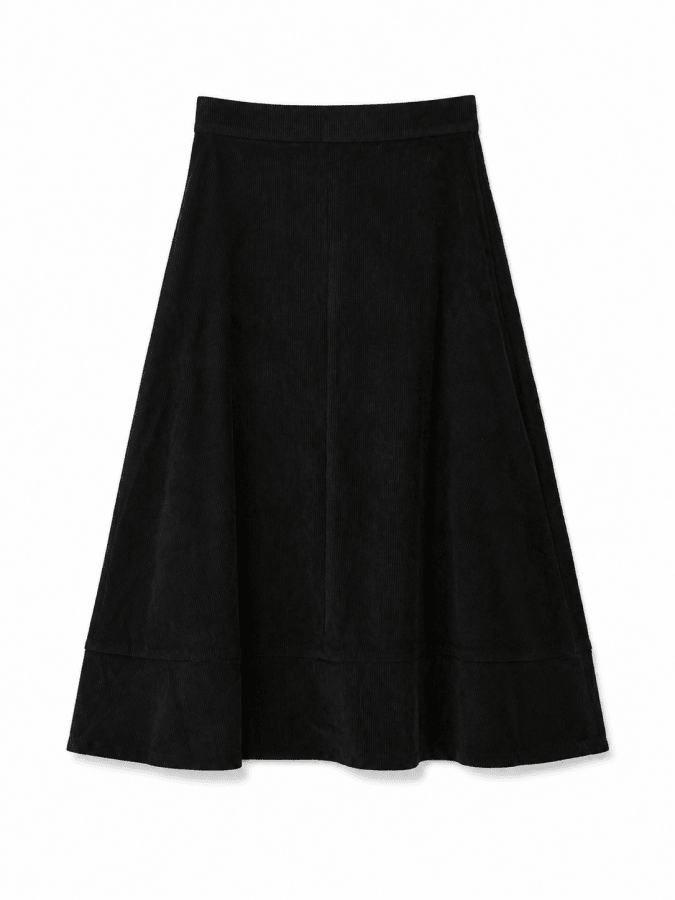 CORDUROY MAXI SKIRT - Posh New York
