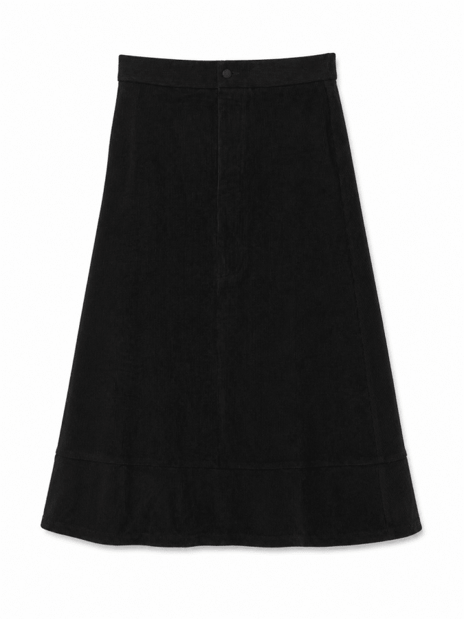 CORDUROY MAXI SKIRT - Posh New York