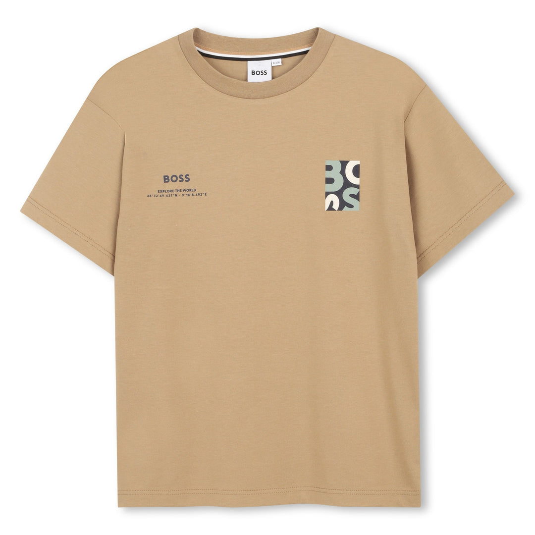 Cotton Jersey SS Tee - 295 Dark Stone - Posh New York