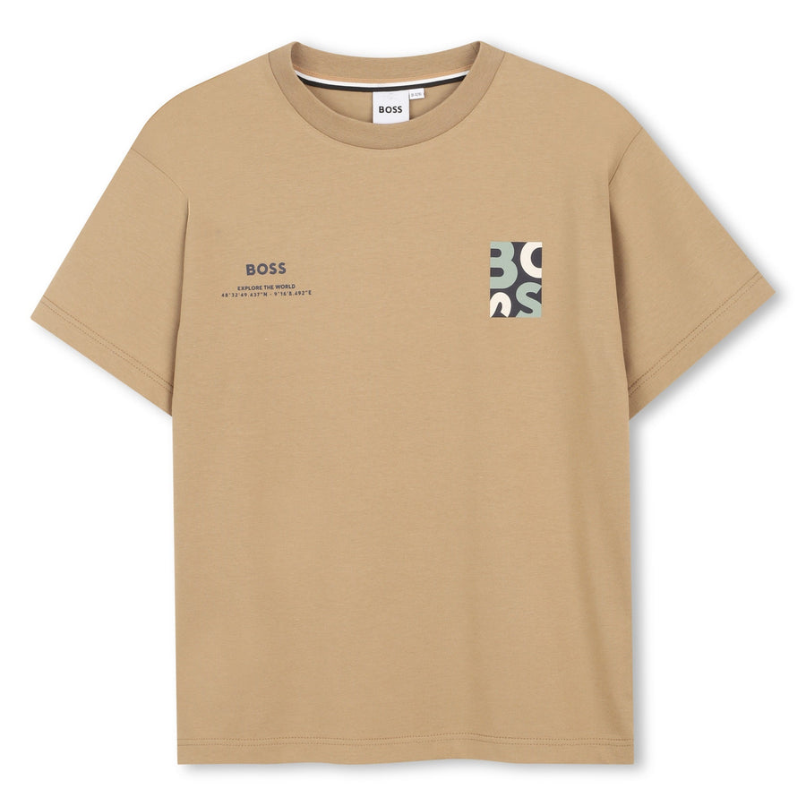 Cotton Jersey SS Tee - 295 Dark Stone - Posh New York