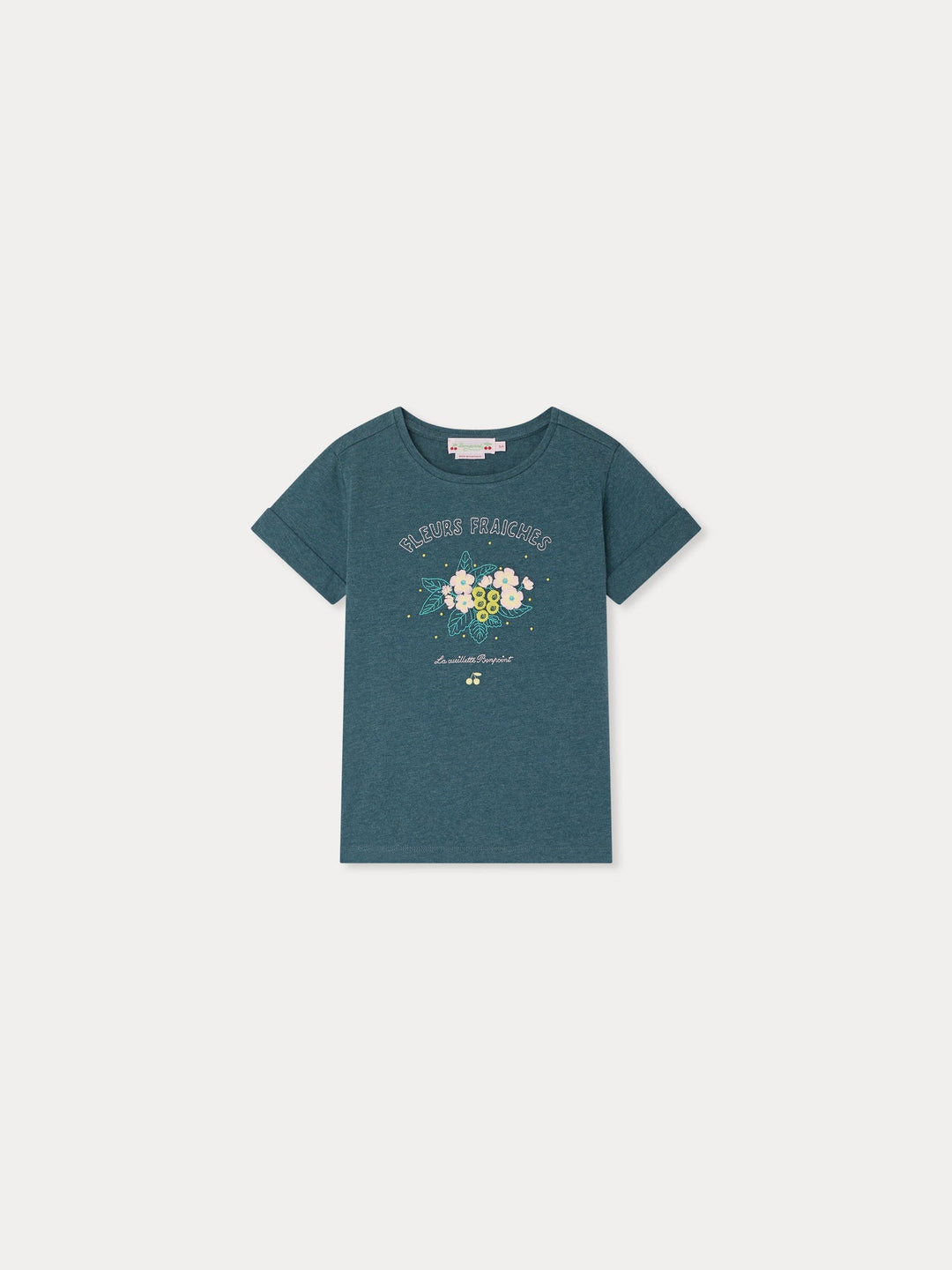 Cyana Flower Tee - Upb Emeraude 148A - Posh New York