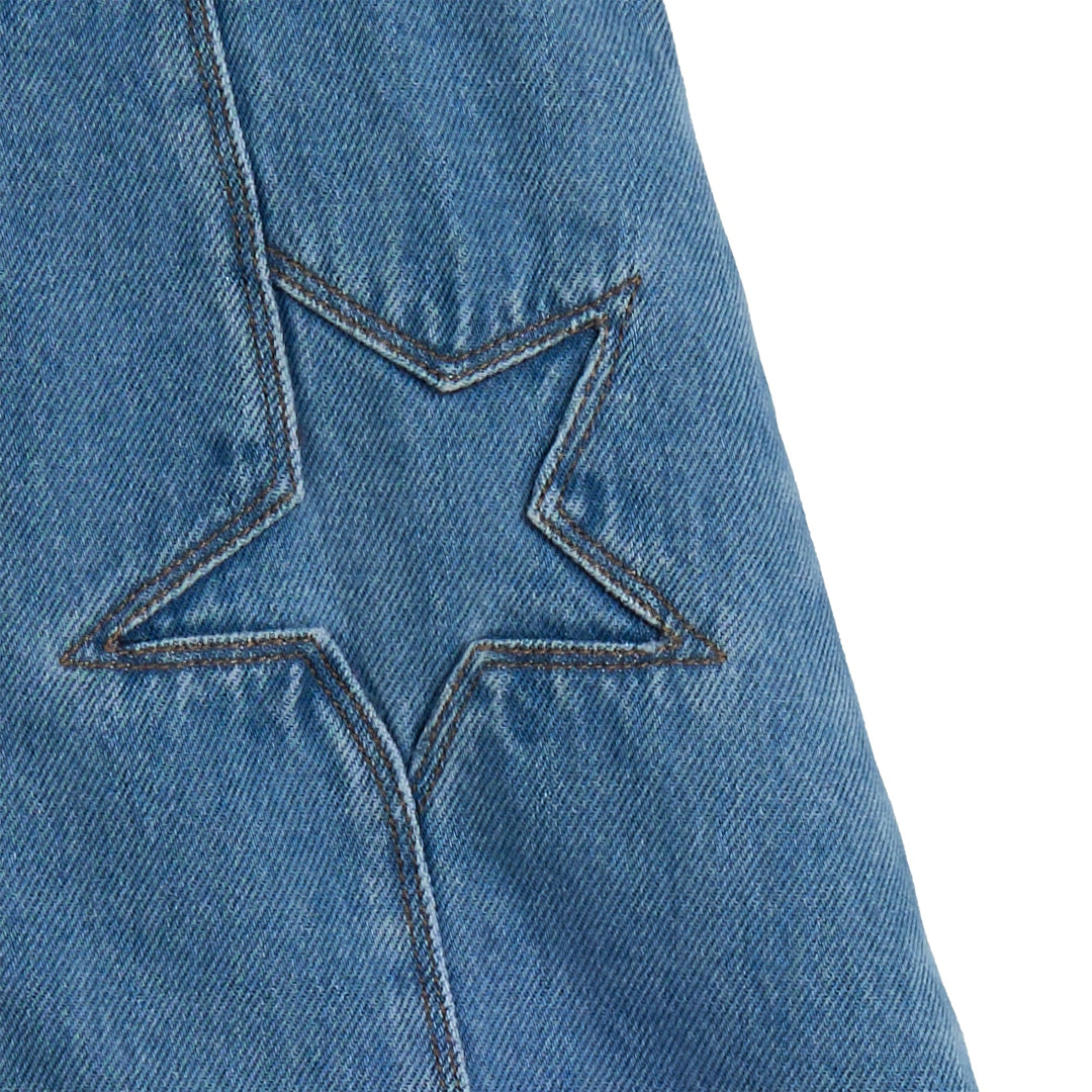 Denim Jumper - Blue - Posh New York