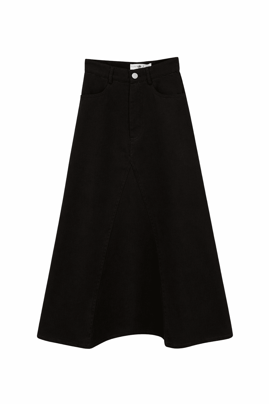Denim Skirt - Black - Posh New York