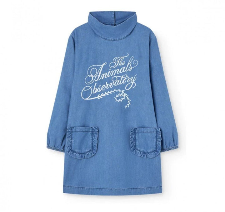 DRAGON DENIM KID DRESS - Posh New York