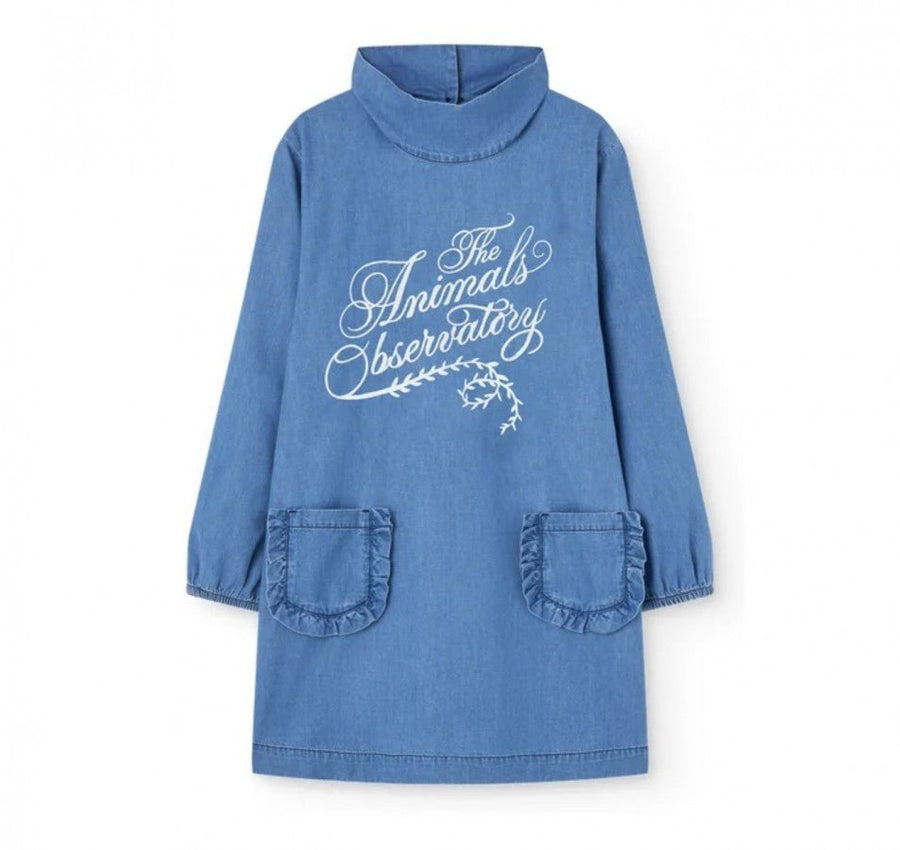 DRAGON DENIM KID DRESS - Posh New York