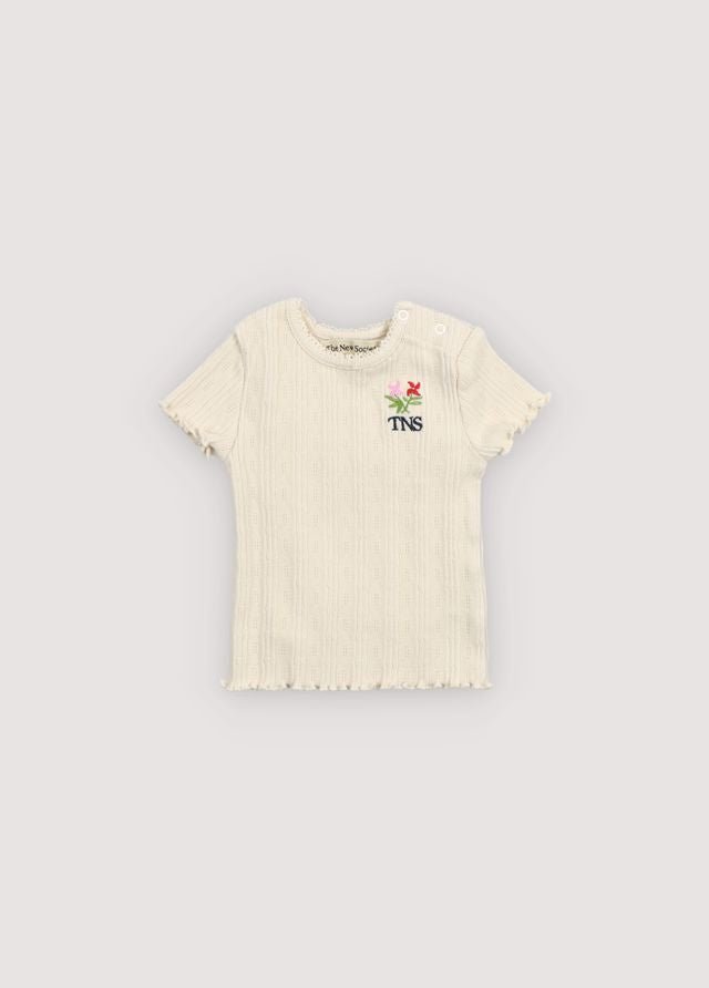 Ecru Romero Tee - Ecru - Posh New York