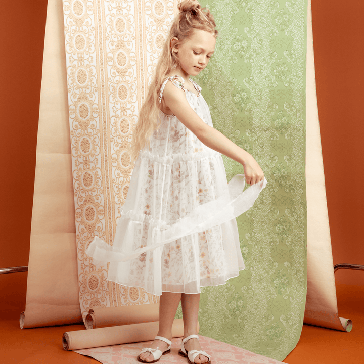 Eden Silk Dress - Multicolor - Posh New York