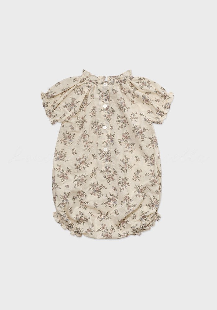 Floral Romper - Vintage Pink - Posh New York