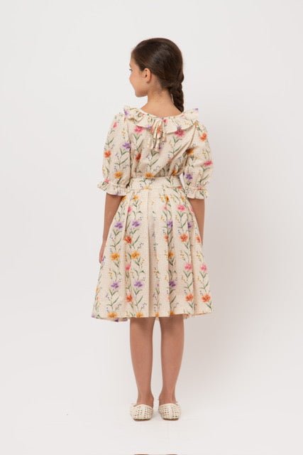 Floral Skirt - Fiori Pois - Posh New York