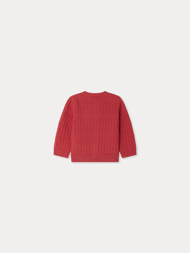 Giovina Red Cardigan With Cherries - Figue 053A - Posh New York