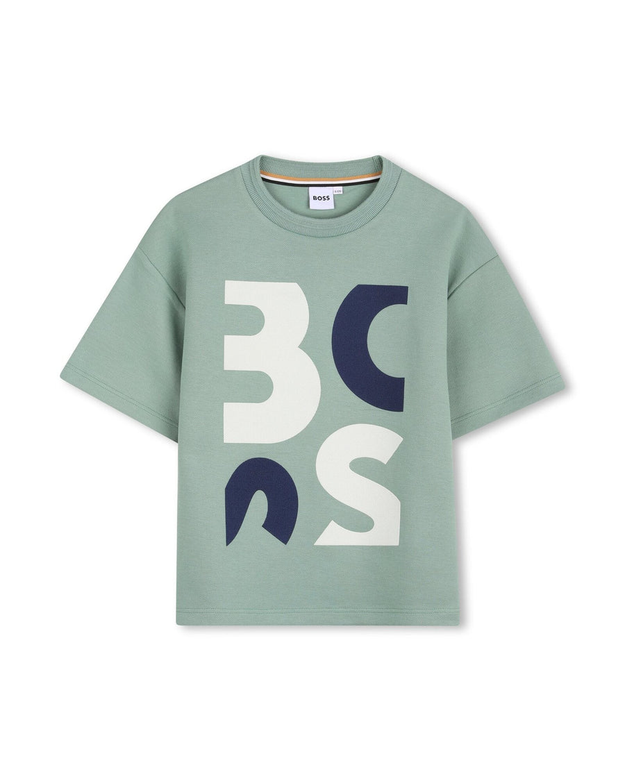 Graphic Boss Logo Centered On Tee - 64U Green Bay - Posh New York