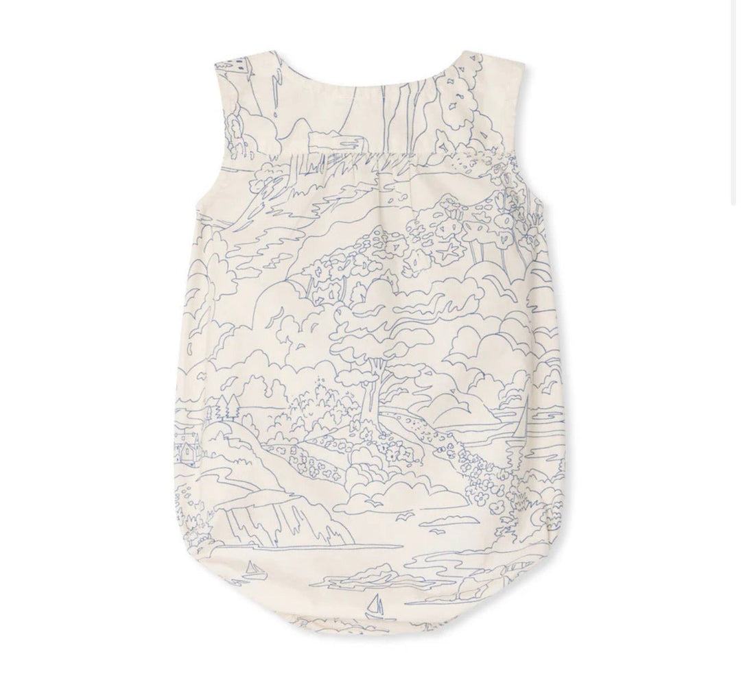 Graphic Romper - Imp Encre 677 - Posh New York