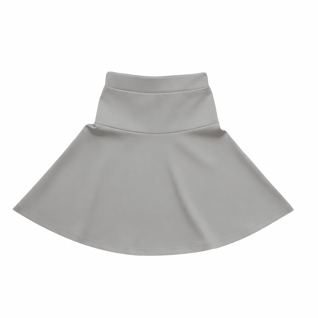 Gray Skirt - Gray - Posh New York