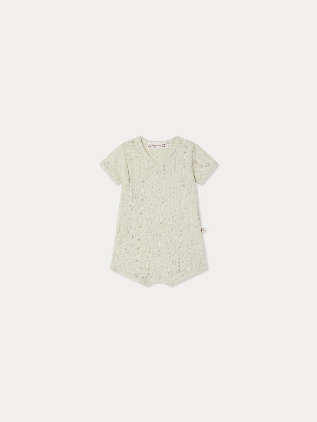 Grey Knit Pajama - Vert Celadon 041C - Posh New York
