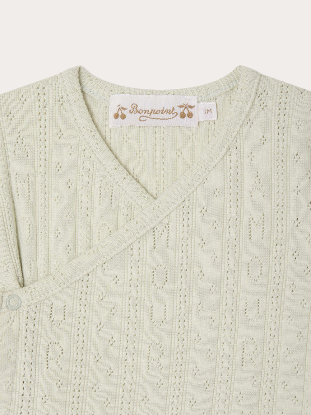 Grey Knit Pajama - Vert Celadon 041C - Posh New York
