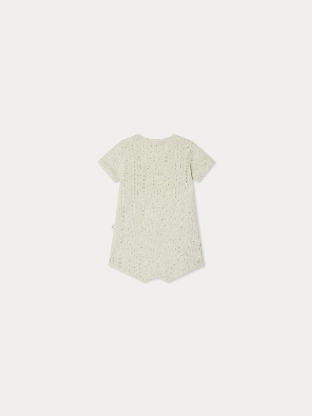 Grey Knit Pajama - Vert Celadon 041C - Posh New York