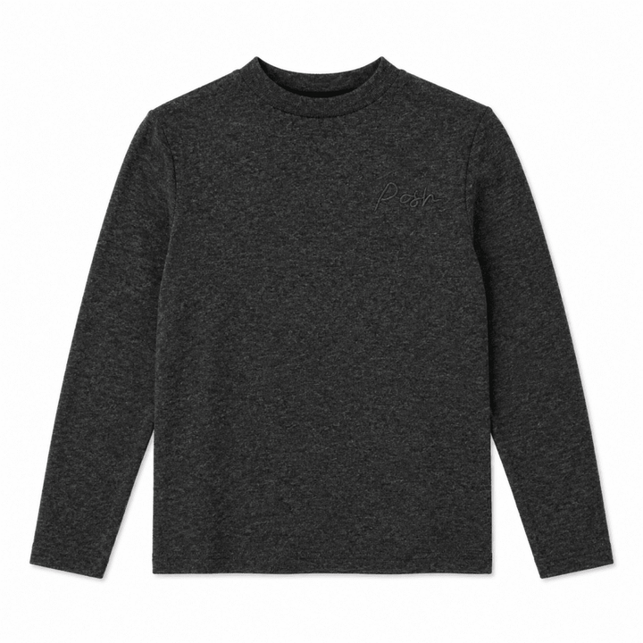 GREY POSH LOGO TEE - Posh New York