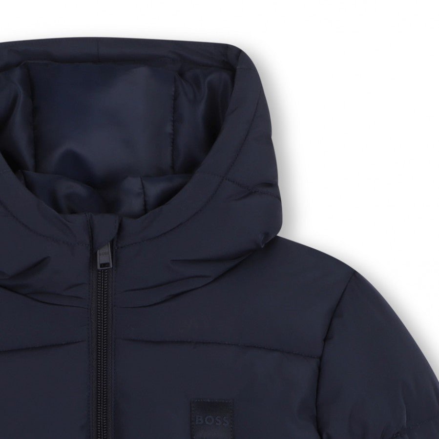 HOODED PUFFER WITH CUFFS - Posh New York