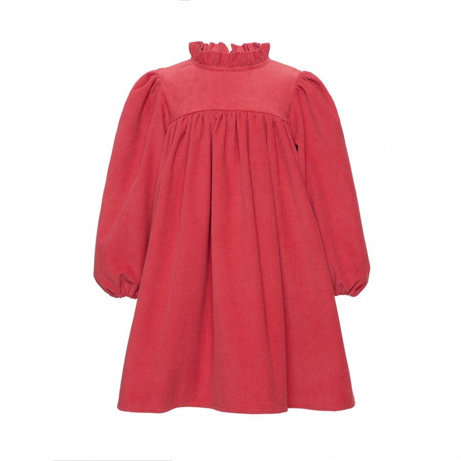 Ivy Dress With Ruffled Collar - Posh New York
